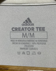 Adidas White Sport T Shirt  For Men M