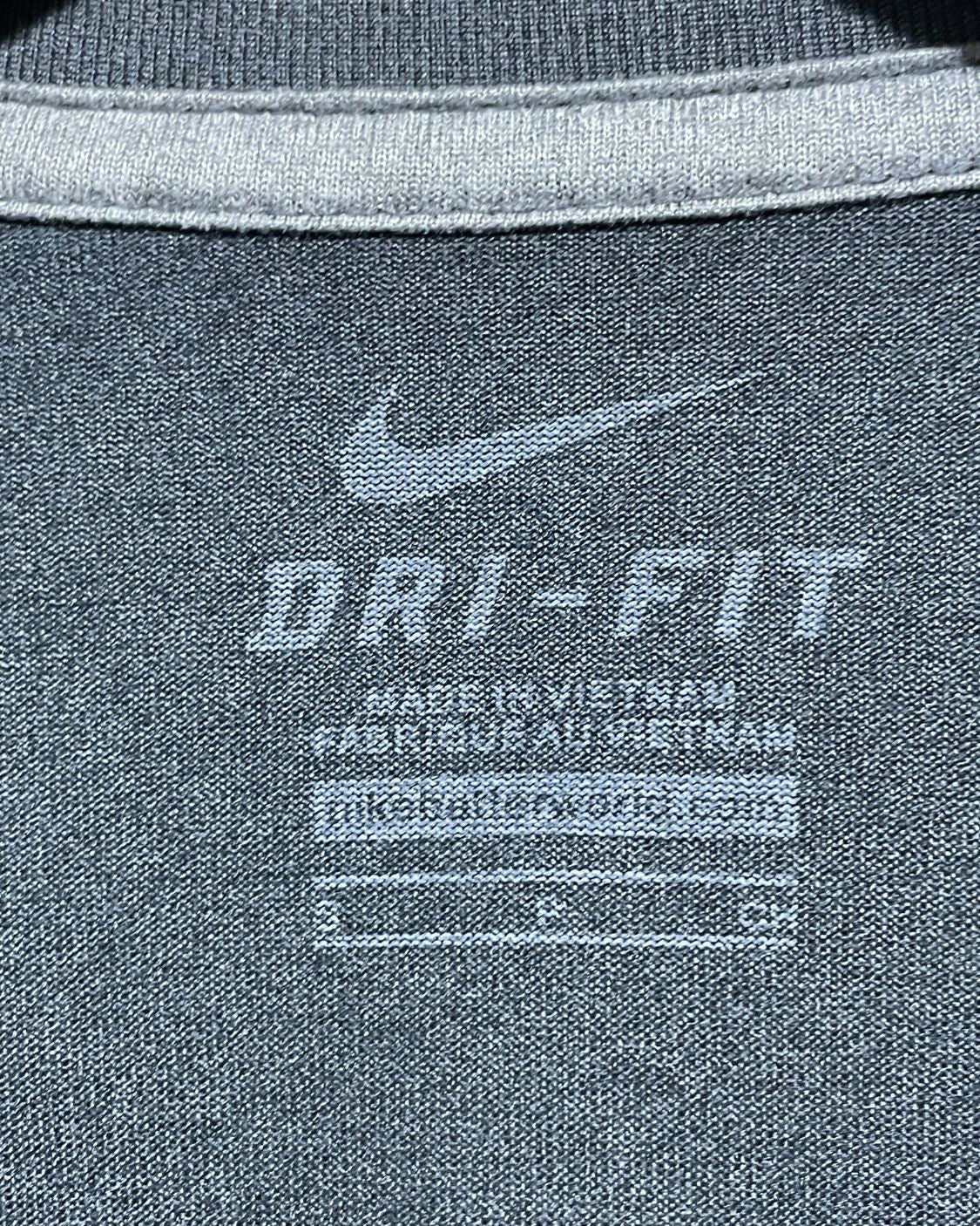 Nike Gray Sport T Shirt  For Men Small