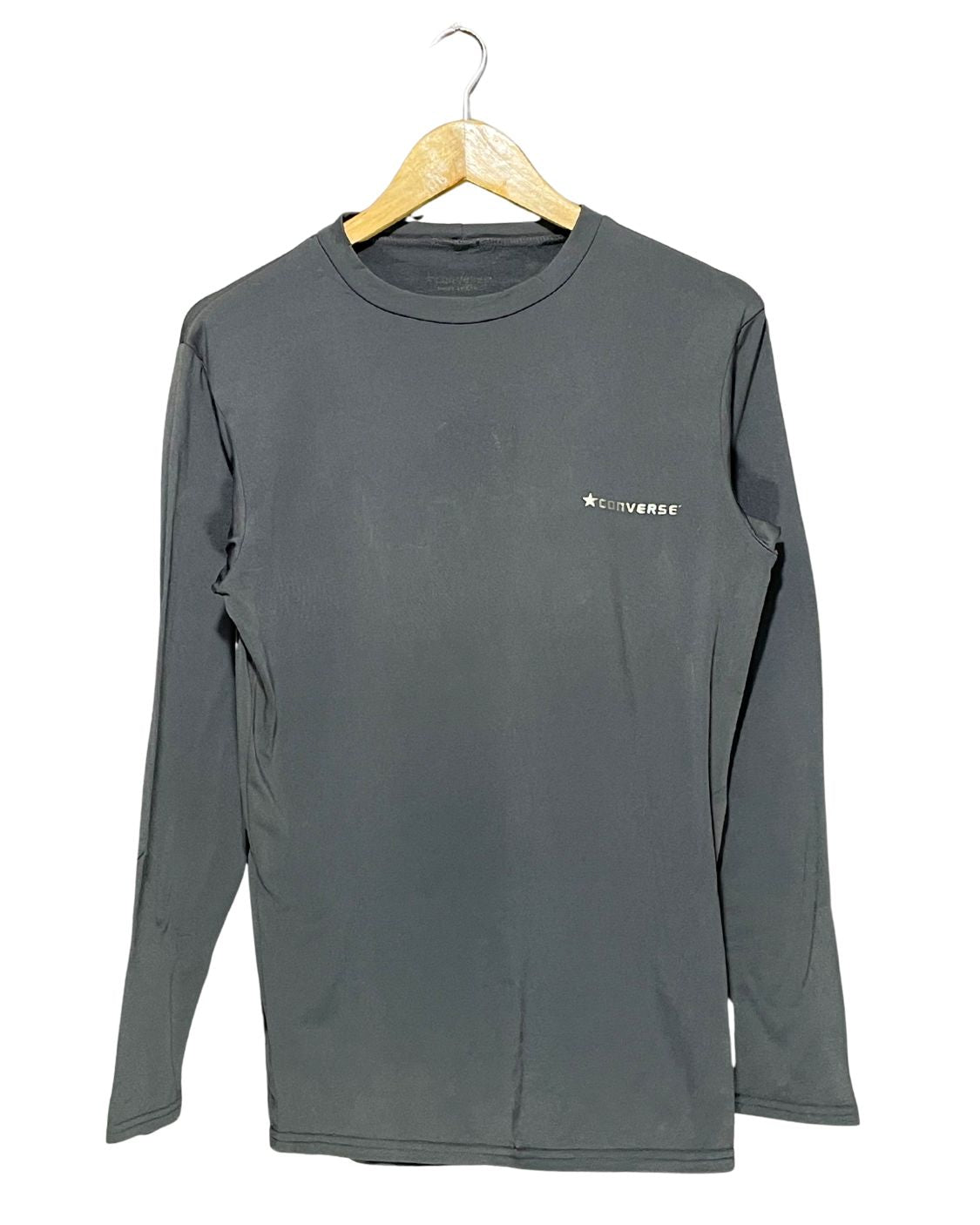 Converse Gray Sport T Shirt  For Men Small