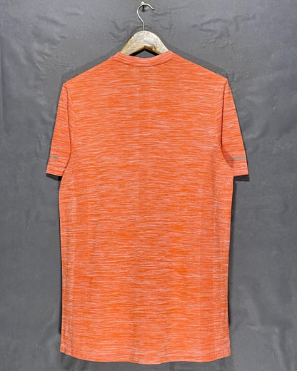 Russell Orange Sport T Shirt  For Men M