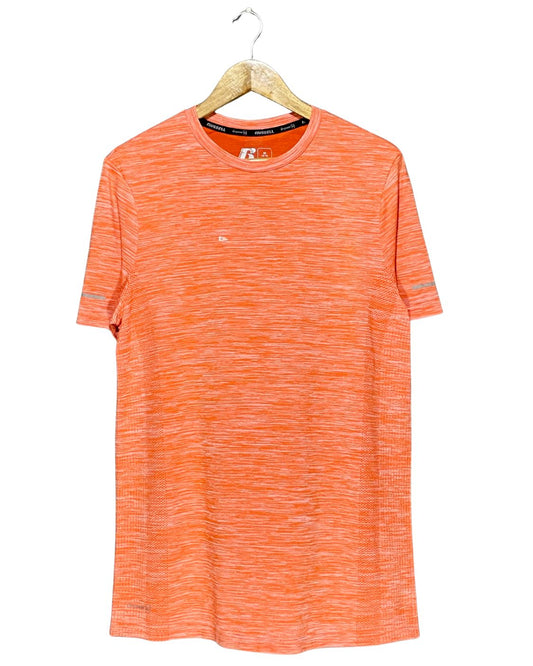 Russell Orange Sport T Shirt  For Men M