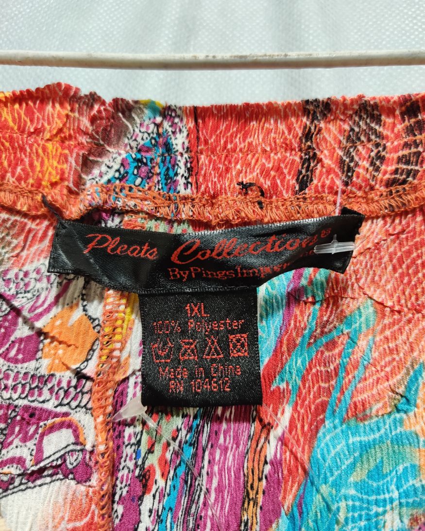 Pleats Collection Multi Sport Gym Tights For Women X Large