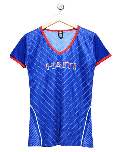 Drako Blue Sport T Shirt  For Women Large