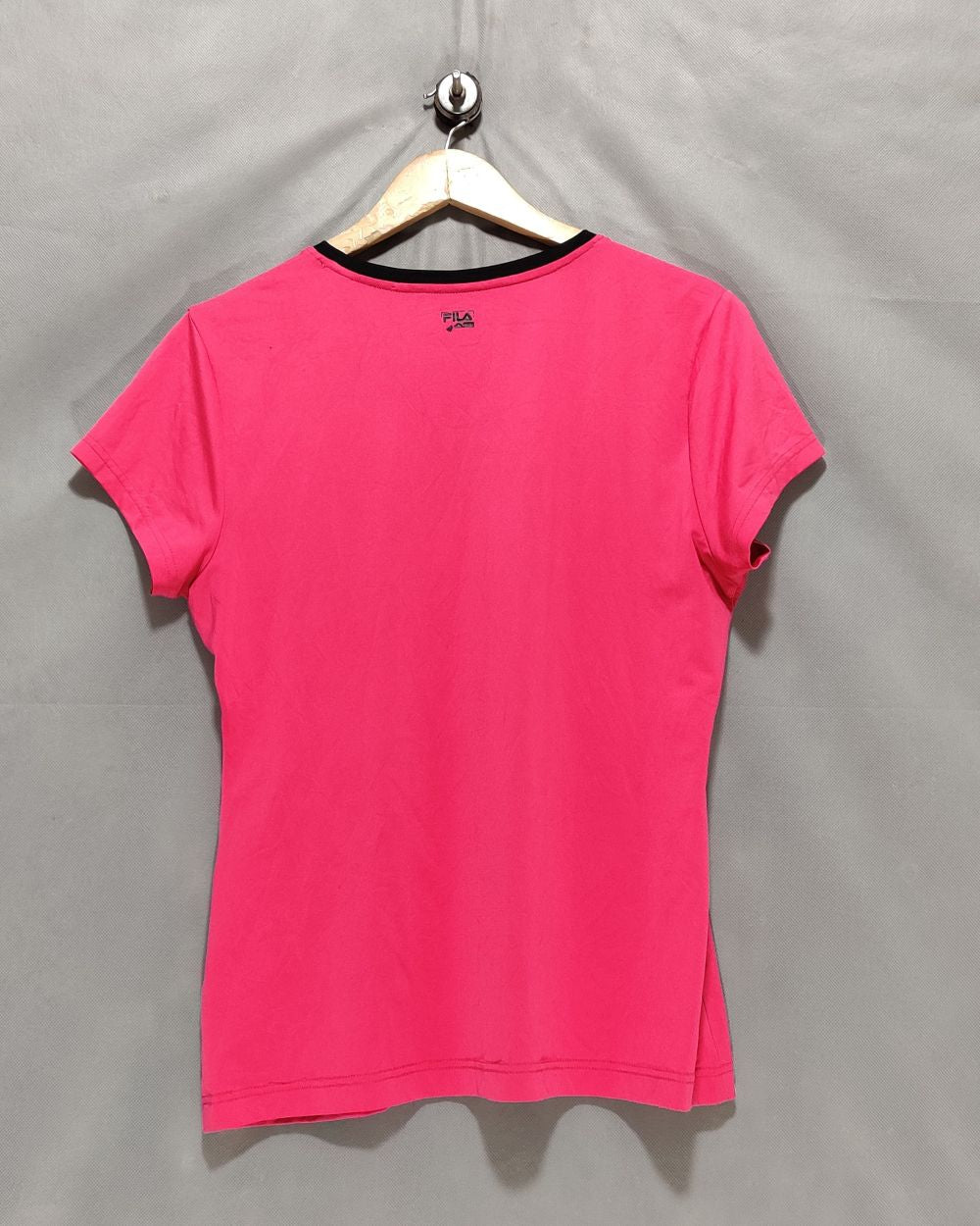 Fila Pink Sport T Shirt  For Women Large