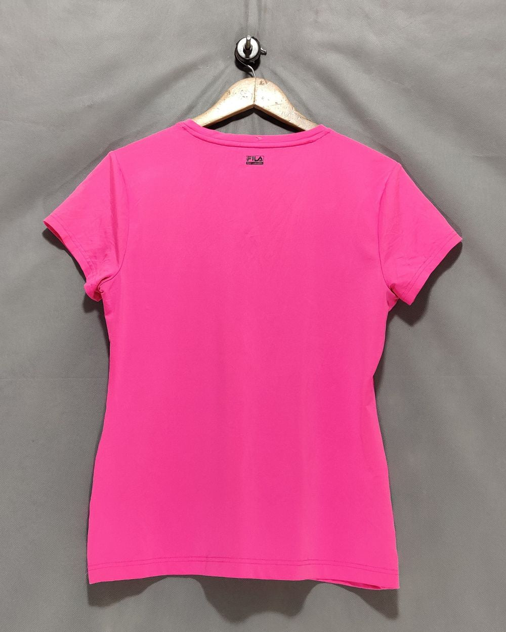 Fila Pink Sport T Shirt  For Women Large