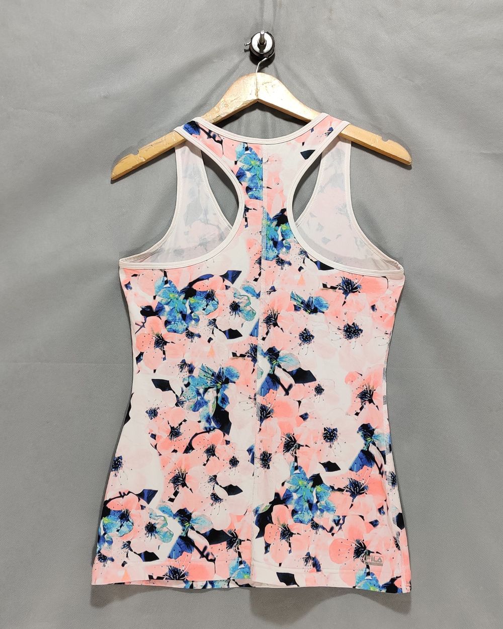 Fila Pink Sport Vest T Shirt  For Women S