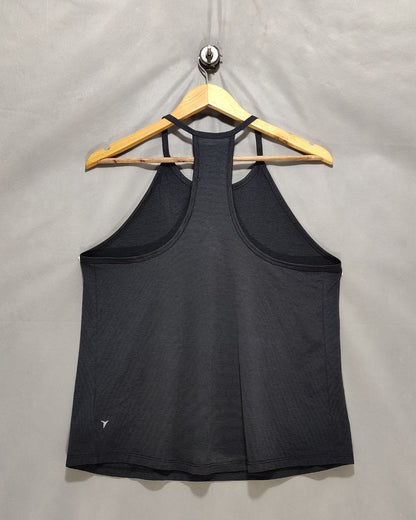 Old Navy Black Sport Vest T Shirt  For Women M