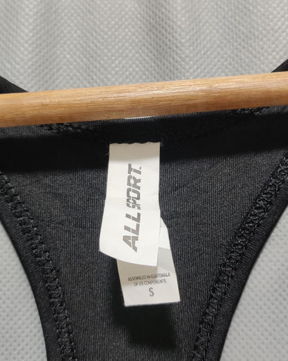 All Sport Black Sport Vest T Shirt For Women S