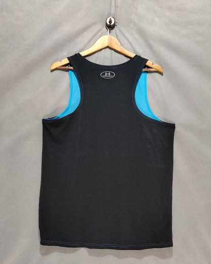 Under Armour Blue Sport Vest T Shirt For Women M