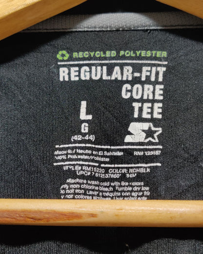 Starter Black Sport T Shirt  For Men L