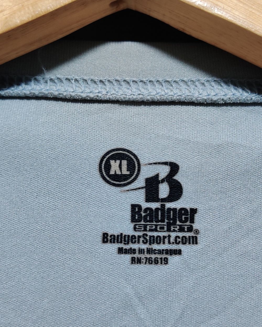 Badger Gray Sport T Shirt  For Men XL