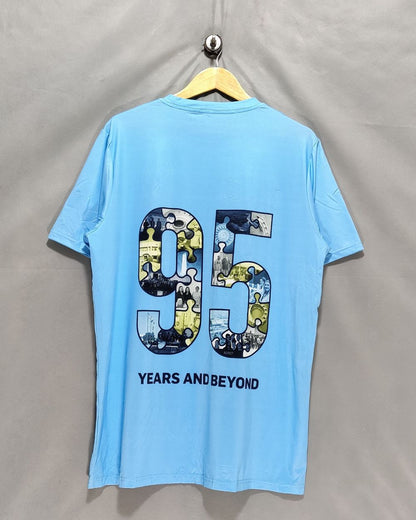 Go Beyond Blue Sport T Shirt  For Men L