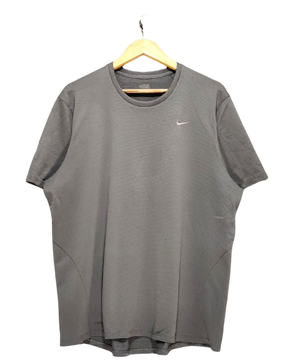 Nike Gray Sport T Shirt  For Men XL