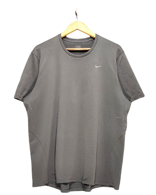 Nike Gray Sport T Shirt  For Men XL