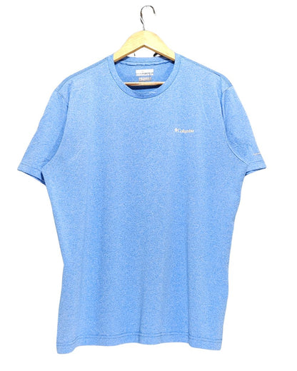 Columbia Blue Sport T Shirt  For Men L