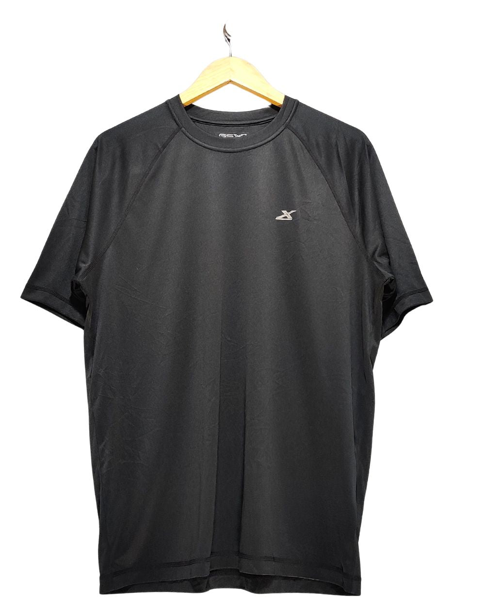 GSX Black Sport T Shirt  For Men M