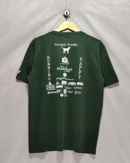 New Balance Green Sport T Shirt  For Men L