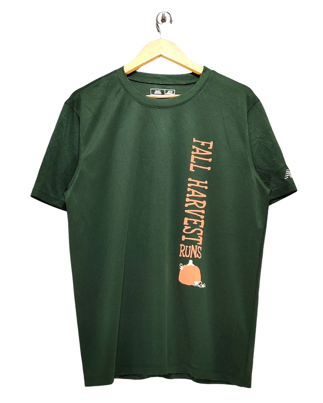 New Balance Green Sport T Shirt  For Men L