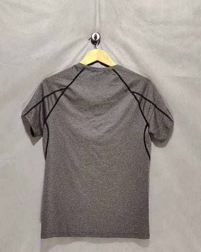 Thrift Hub Gray Sport T Shirt  For Men L