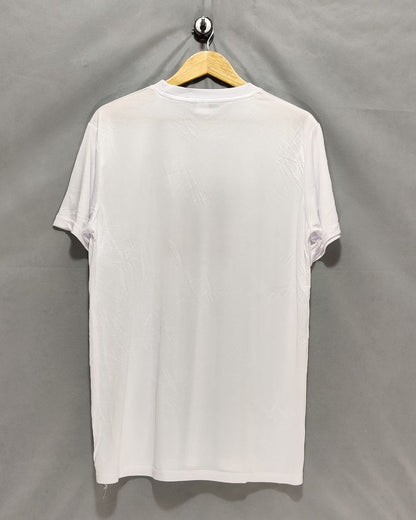 Land Of The Free White Sport T Shirt  For Men L