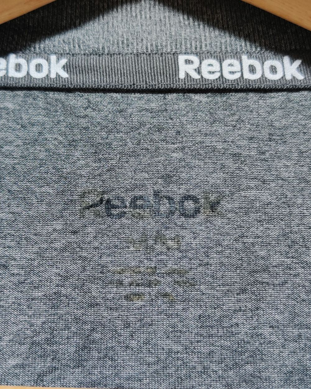 Reebok Gray Sport T Shirt  For Men L