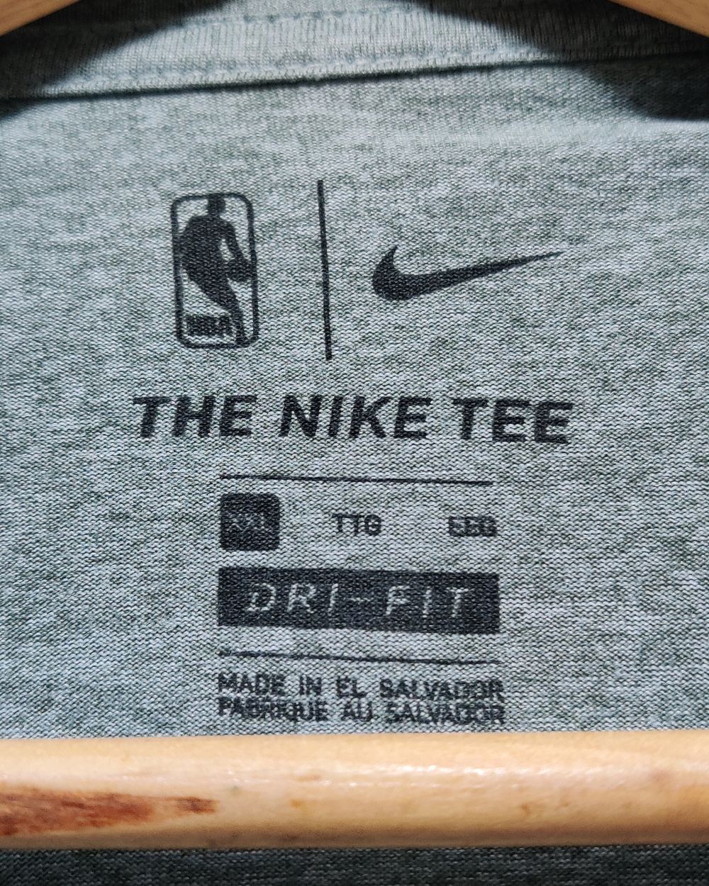 Nike Gray Sport T Shirt  For Men XXL