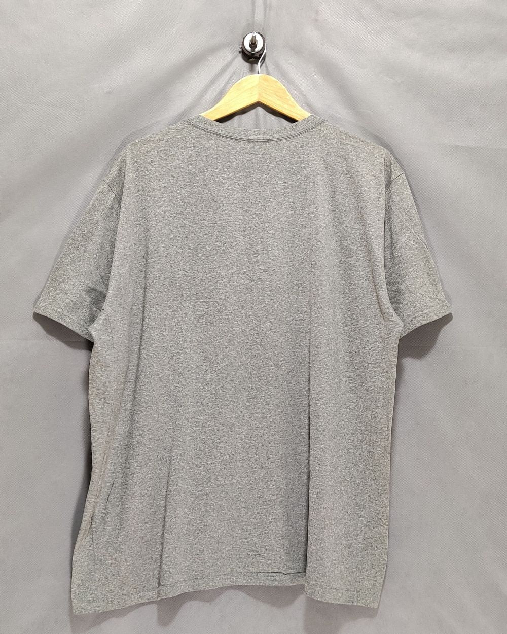 Nike Gray Sport T Shirt  For Men XXL