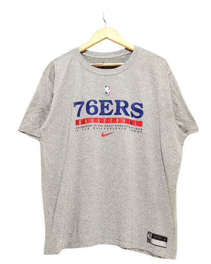 Nike Gray Sport T Shirt  For Men XXL