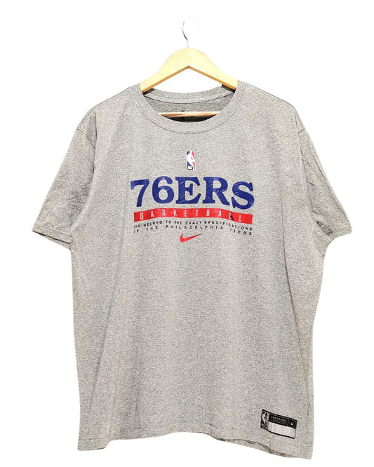 Nike Gray Sport T Shirt  For Men XXL