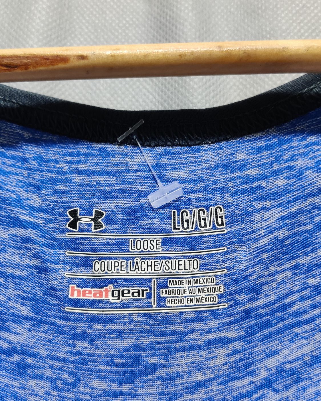 Under Armour Blue Sport Vest T Shirt  For Men L