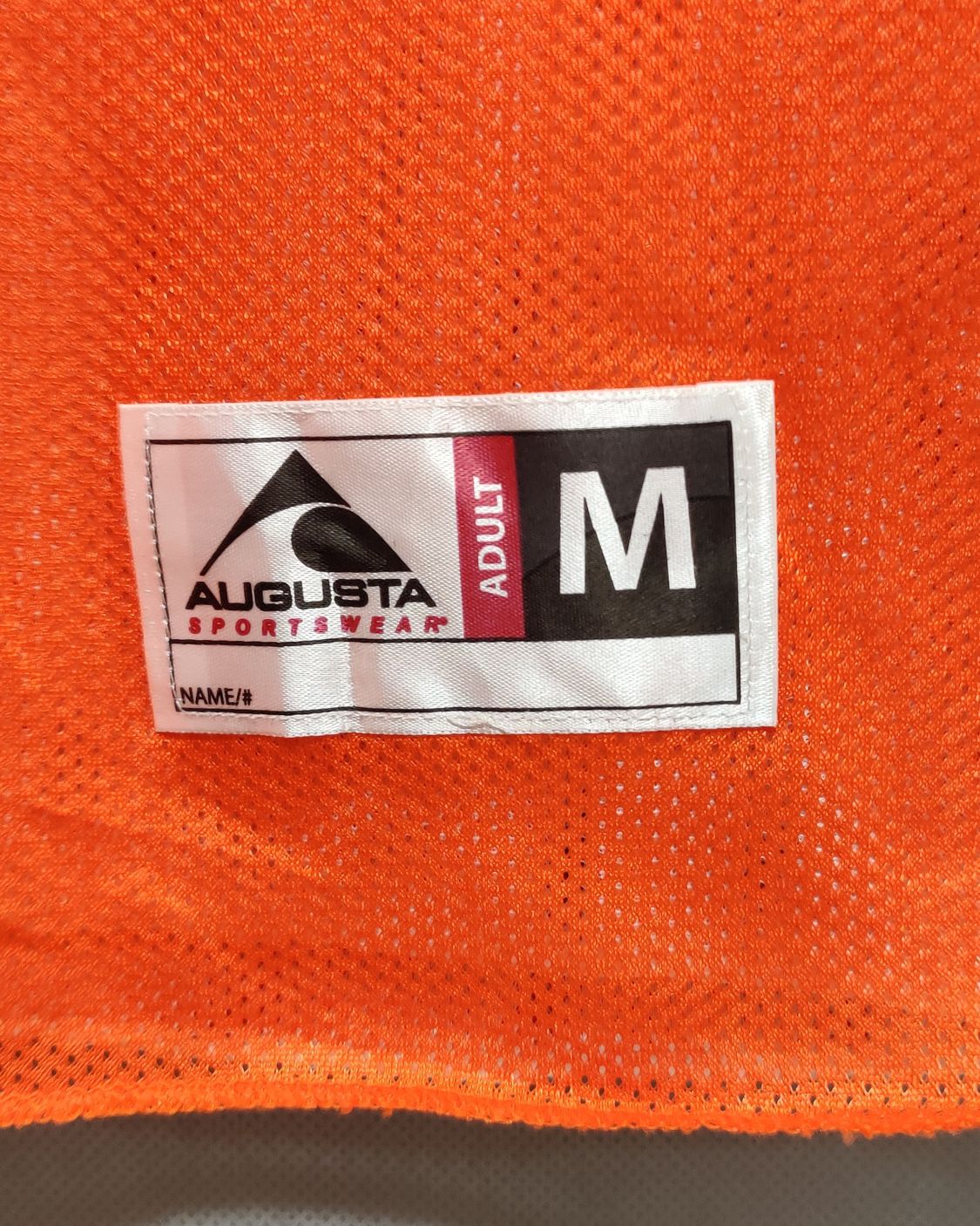 Augusta Orange Sport Vest T Shirt  For Men M