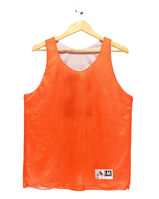 Augusta Orange Sport Vest T Shirt  For Men M