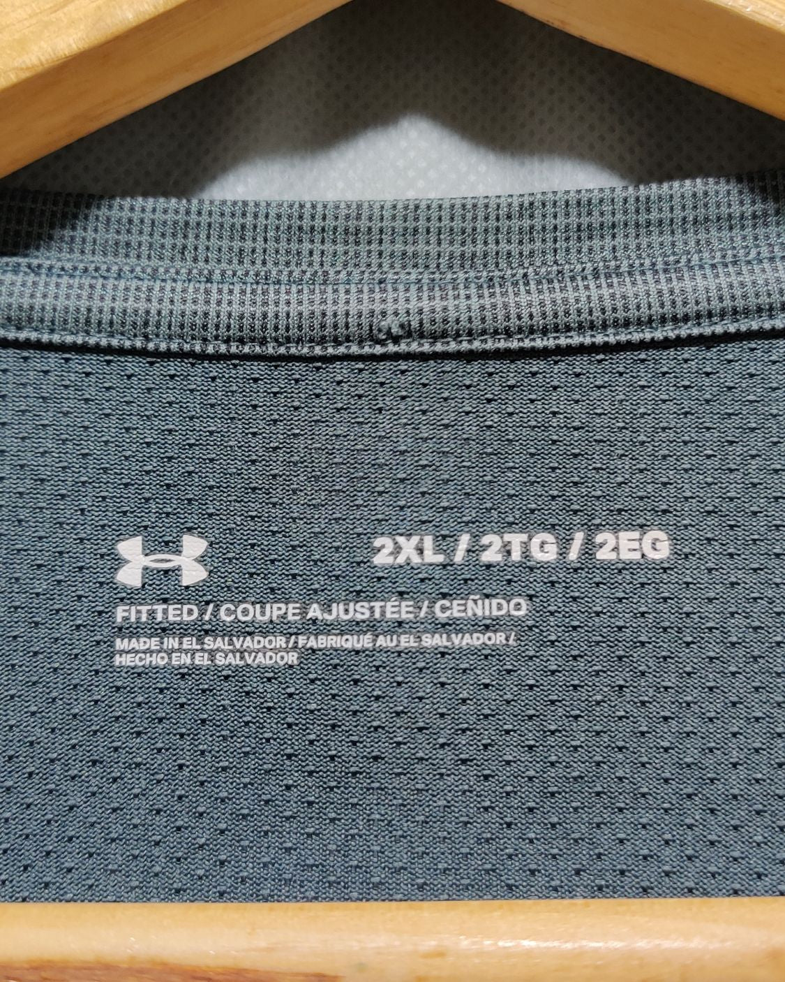 Under Armour Gray Sport T Shirt  For Men XXL