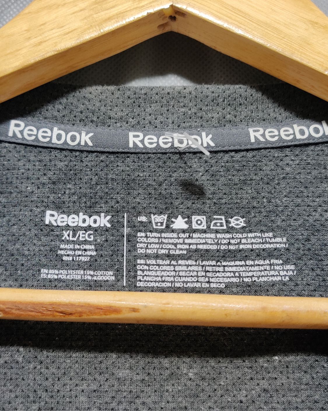 Reebok Gray Sport Vest T Shirt  For Men XL