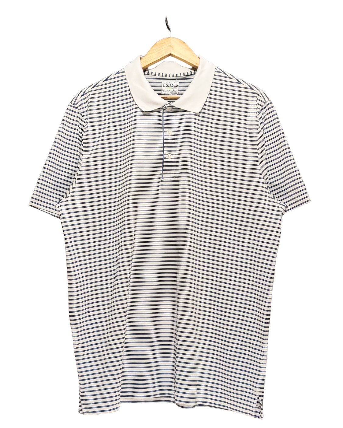 Izod Blue Sport Polo T Shirt  For Men XL
