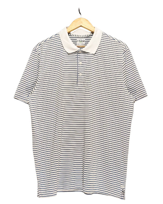 Izod Blue Sport Polo T Shirt  For Men XL