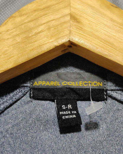 Apparel Collection Gray Sport Polo T Shirt  For Men L