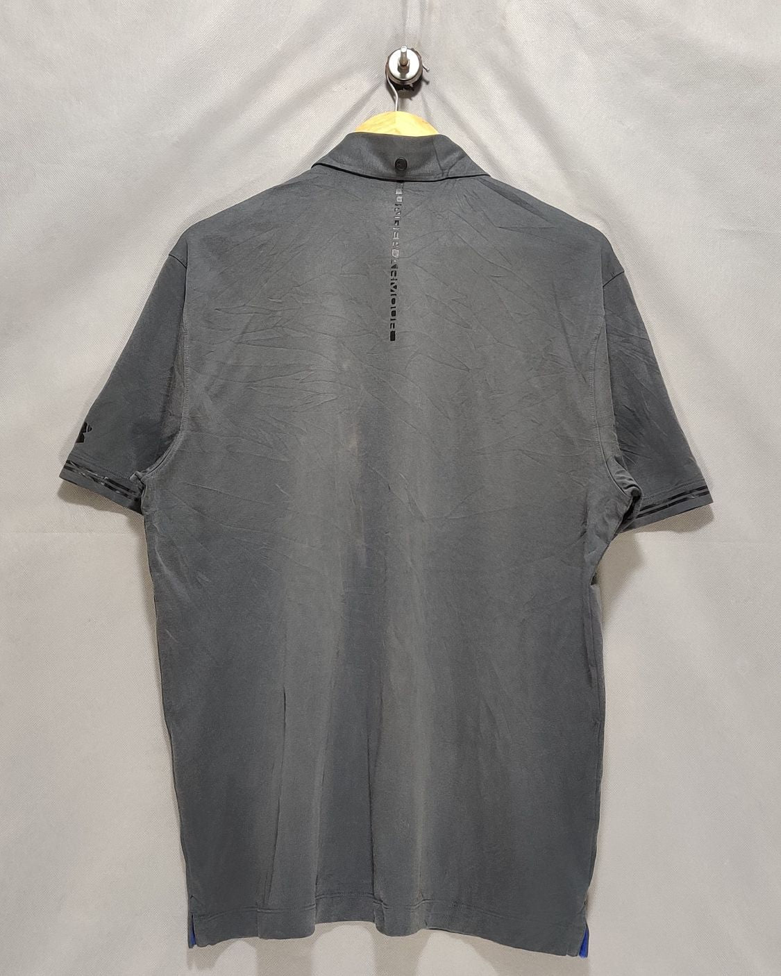 Under Armour Gray Sport Polo T Shirt  For Men L