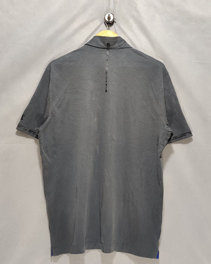 Under Armour Gray Sport Polo T Shirt  For Men L