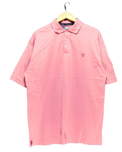 Wrangler Pink Sport Polo T Shirt  For Men M