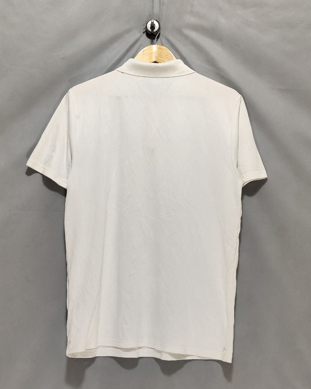 Old Navy White Sport Polo T Shirt  For Men M