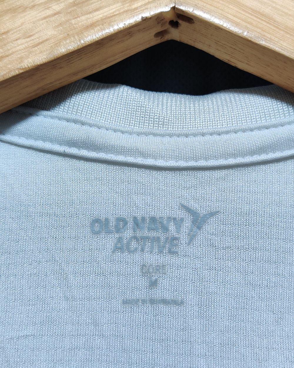 Old Navy White Sport Polo T Shirt  For Men M