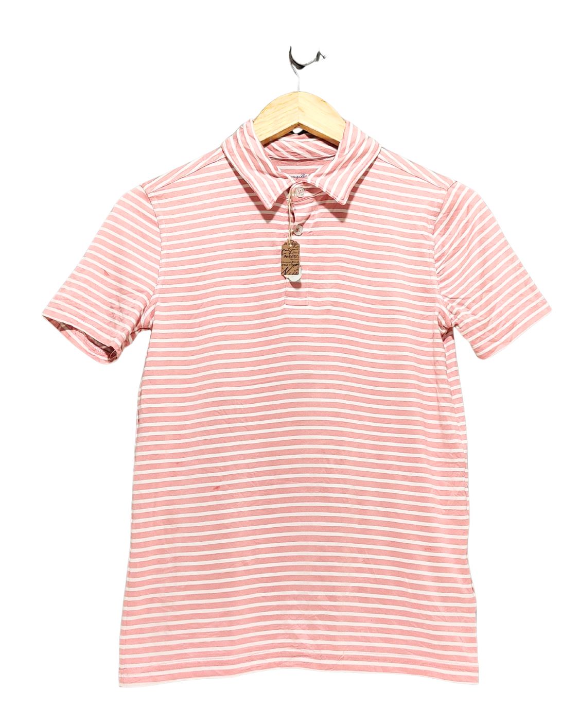 Tommy Bahama Pink Sport Polo T Shirt  For Boy 12 Years