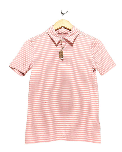 Tommy Bahama Pink Sport Polo T Shirt  For Boy 12 Years