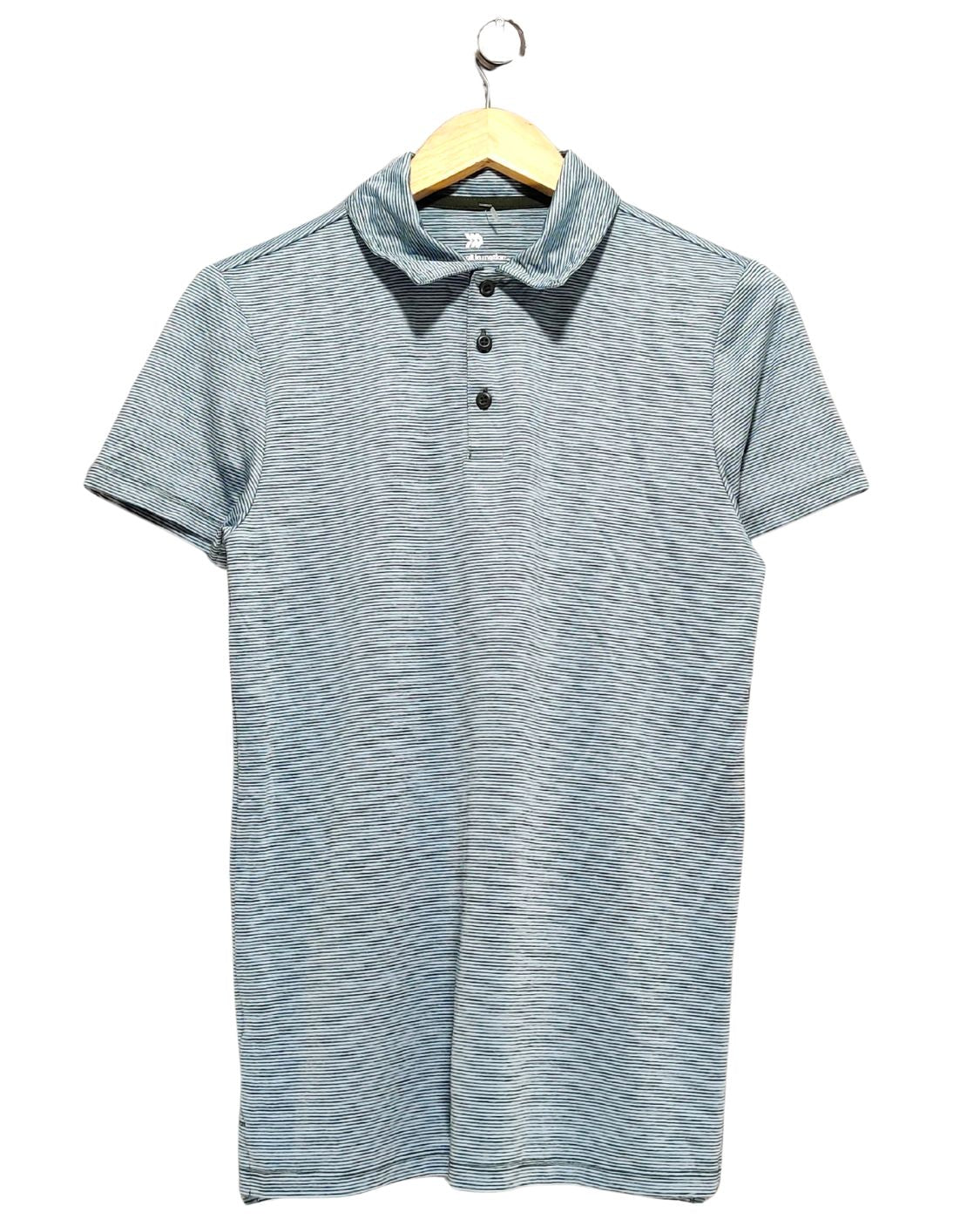 All In Motion Blue Sport Polo T Shirt  For Men S