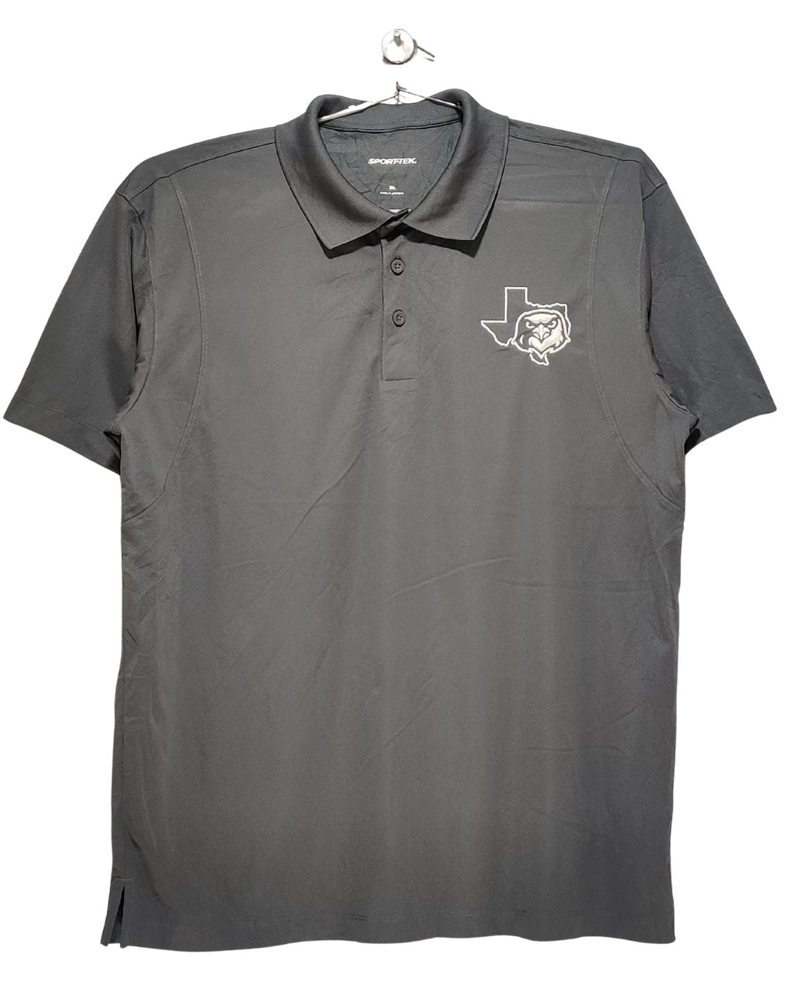 Sport Tek Gray Sport Polo T Shirt  For Men XL