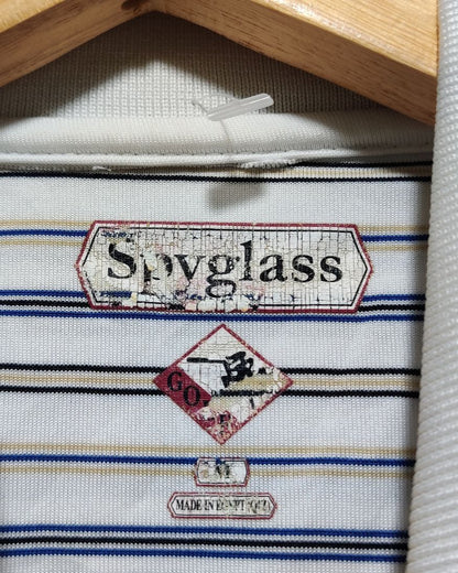 Spyglass White Sport Polo T Shirt  For Men L