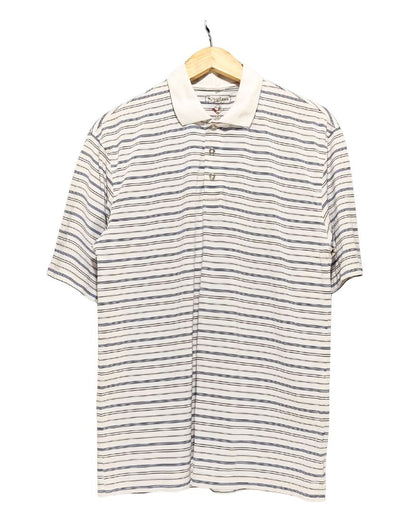 Spyglass White Sport Polo T Shirt  For Men L