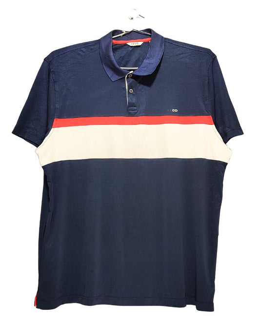 Izod Blue Sport Polo T Shirt  For Men XXL