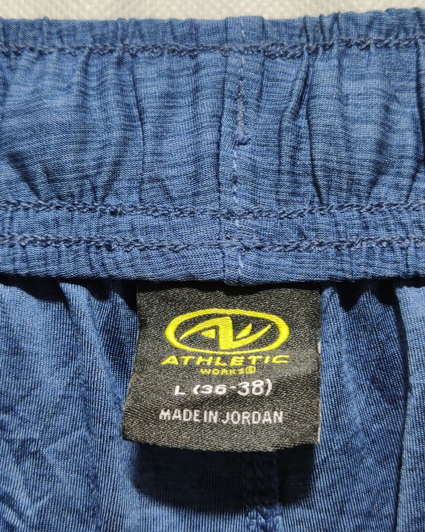 Athletic Works Blue Sport Short For Men L